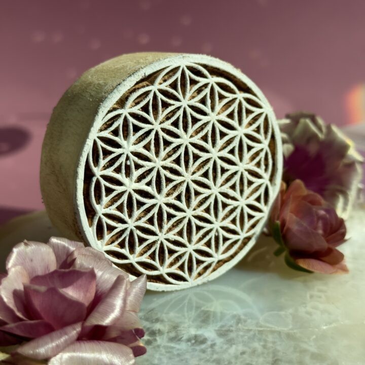 Flower of Life Wooden Stamp