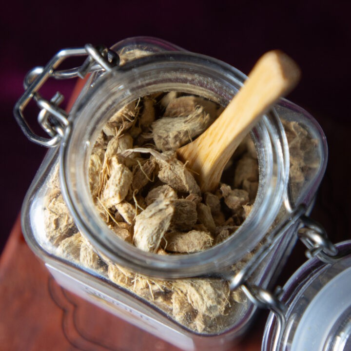 Ginger Root Herb Jar