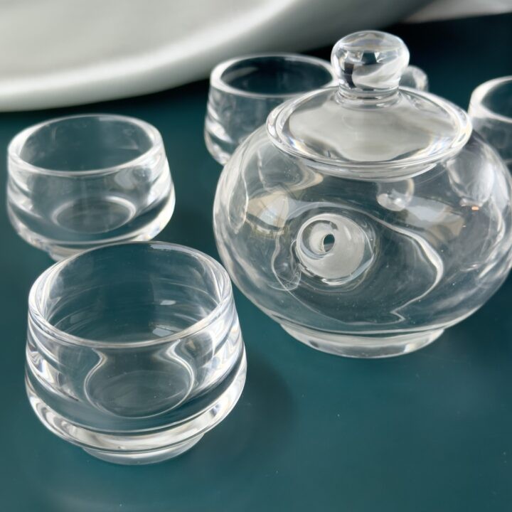 Gemstone Sale: Clear Quartz Tea Set