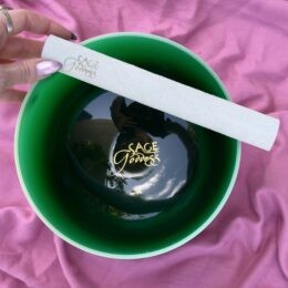 Misfit Minerals: Heart Chakra Crystal Singing Bowl