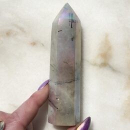 Misfit Minerals: Angel Aura Tourmalinated Quartz Generator