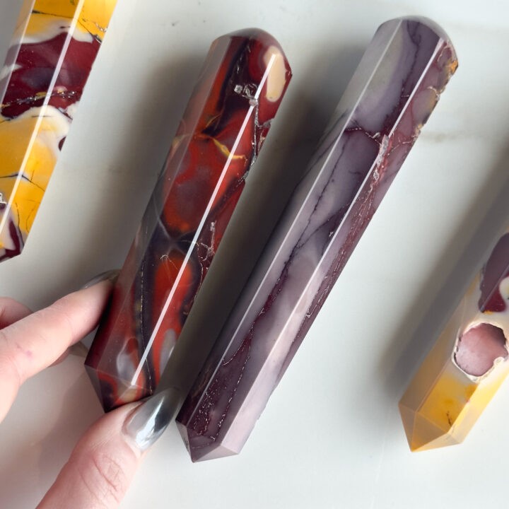 Misfit Minerals: Mookaite Jasper Massage Wand