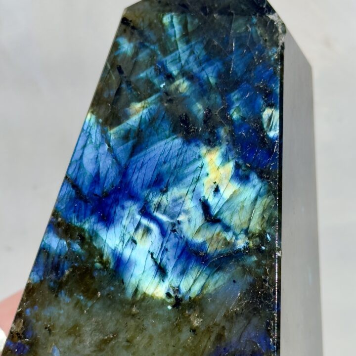 Misfit Minerals: Labradorite Obelisk