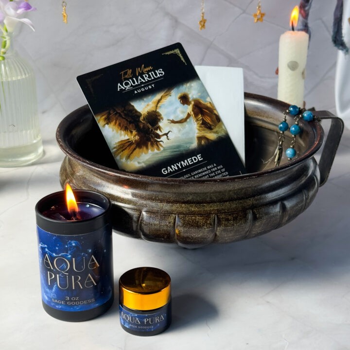 Aquarius Full Moon Ceremony Set — Enter the Temple