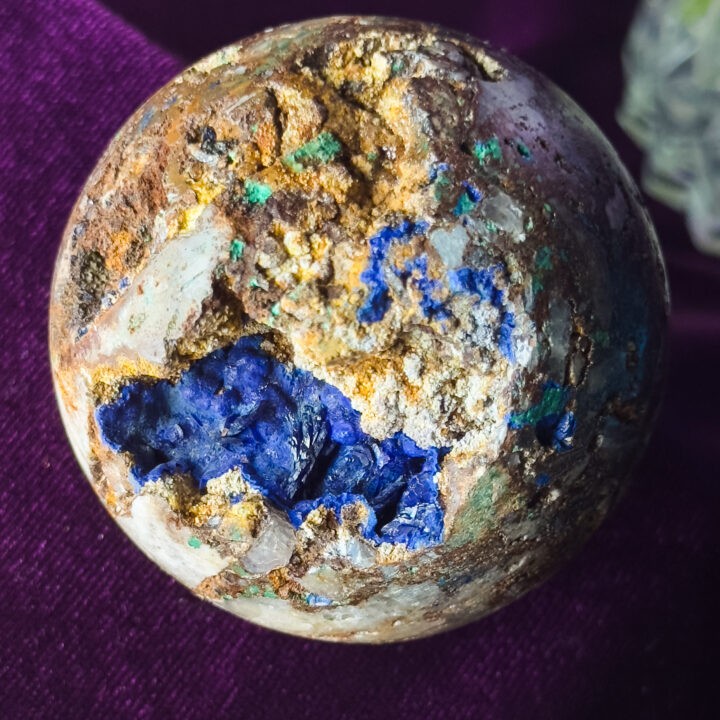 Azurite Sphere