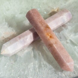 Pink Amethyst Massage Wand