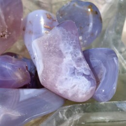 Tumbled Lavender Agate