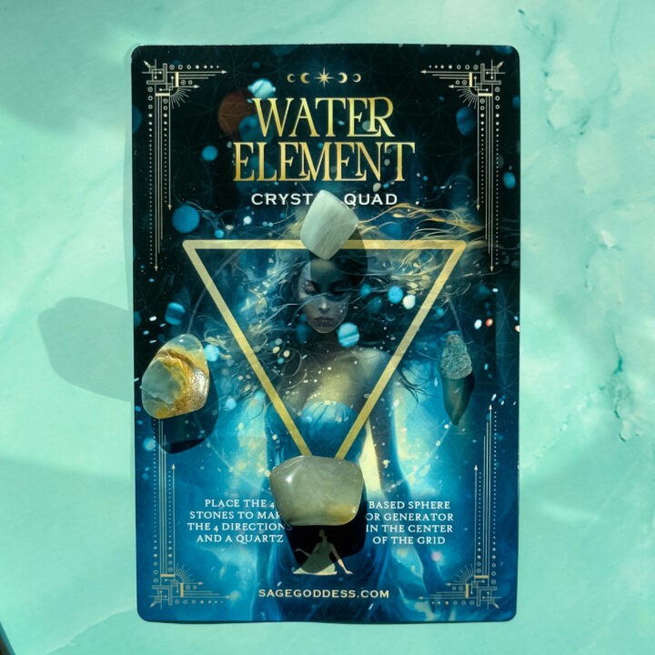 Water Element Crystal Quad