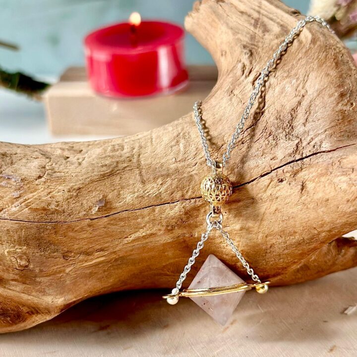 Natural Beta Quartz Necklace