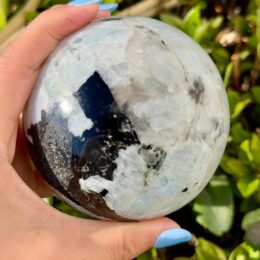 Rainbow Moonstone Sphere