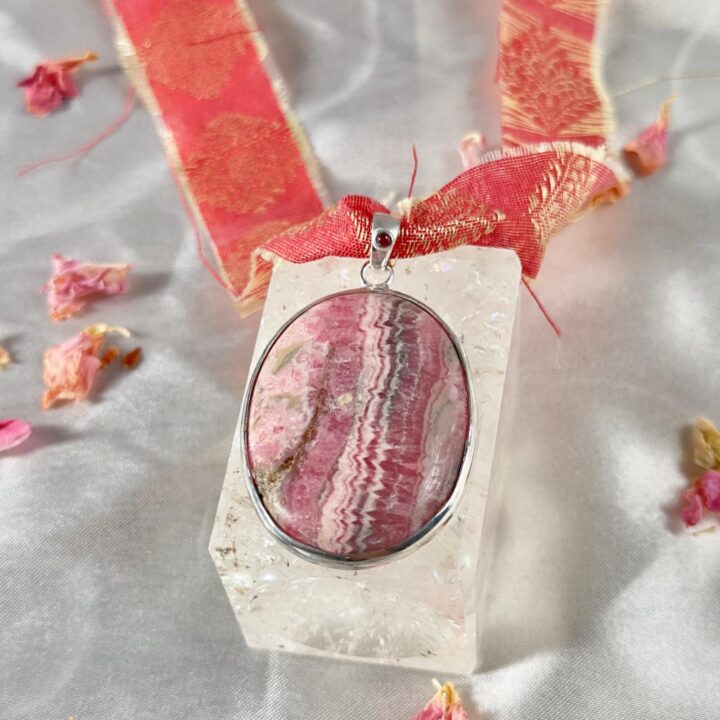 Rhodochrosite & Pink Tourmaline Jewelry Duo