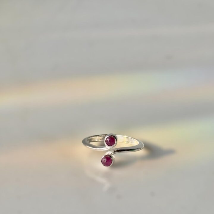 Ruby Toe Ring