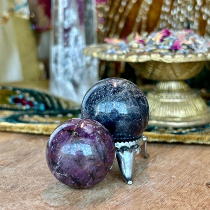 Star Ruby & Sapphire Sphere