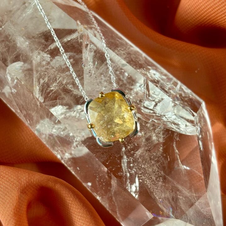 Air Element Citrine Pendant