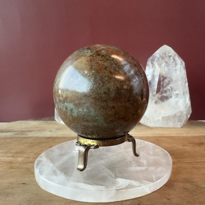 Hessonite Garnet Sphere