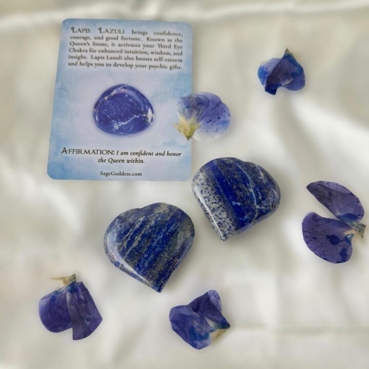 Lapis Lazuli Heart