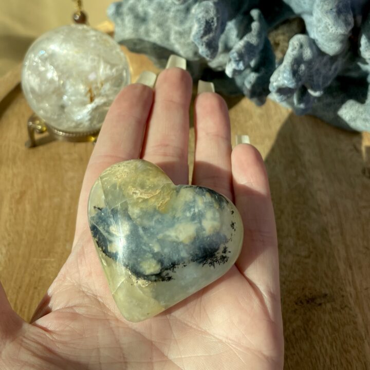 Andean Blue Opal Heart