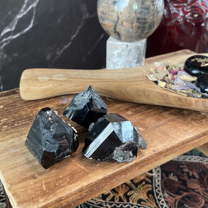 Naturally Terminated Black Tourmaline