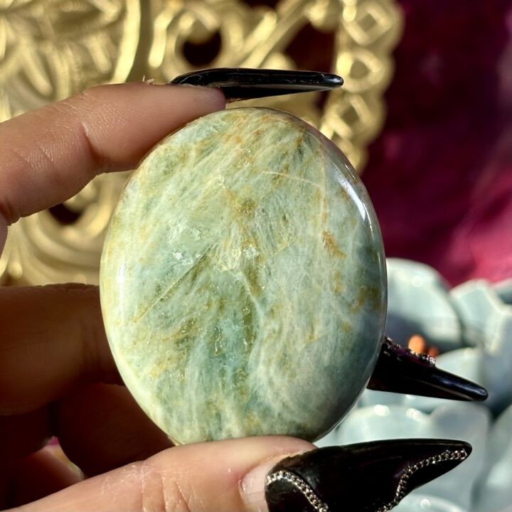 Aquamarine Palm Stone