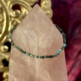 Faceted Blue Apatite Bracelet